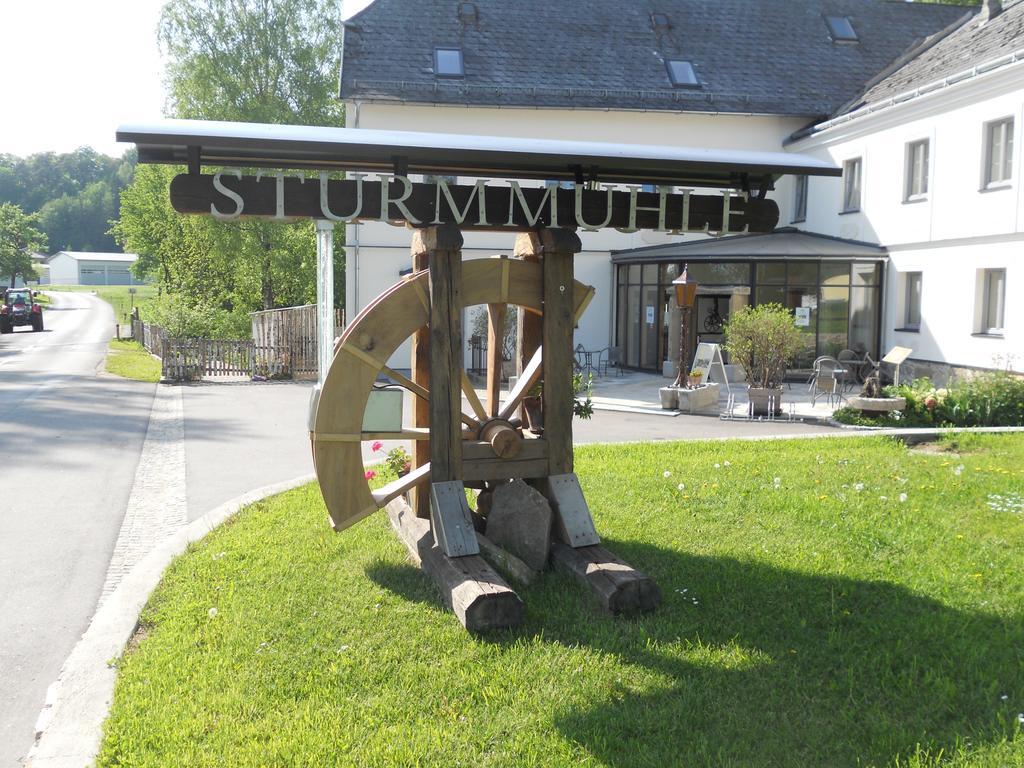 Gasthof Sturmmuehle Saxen Exteriör bild